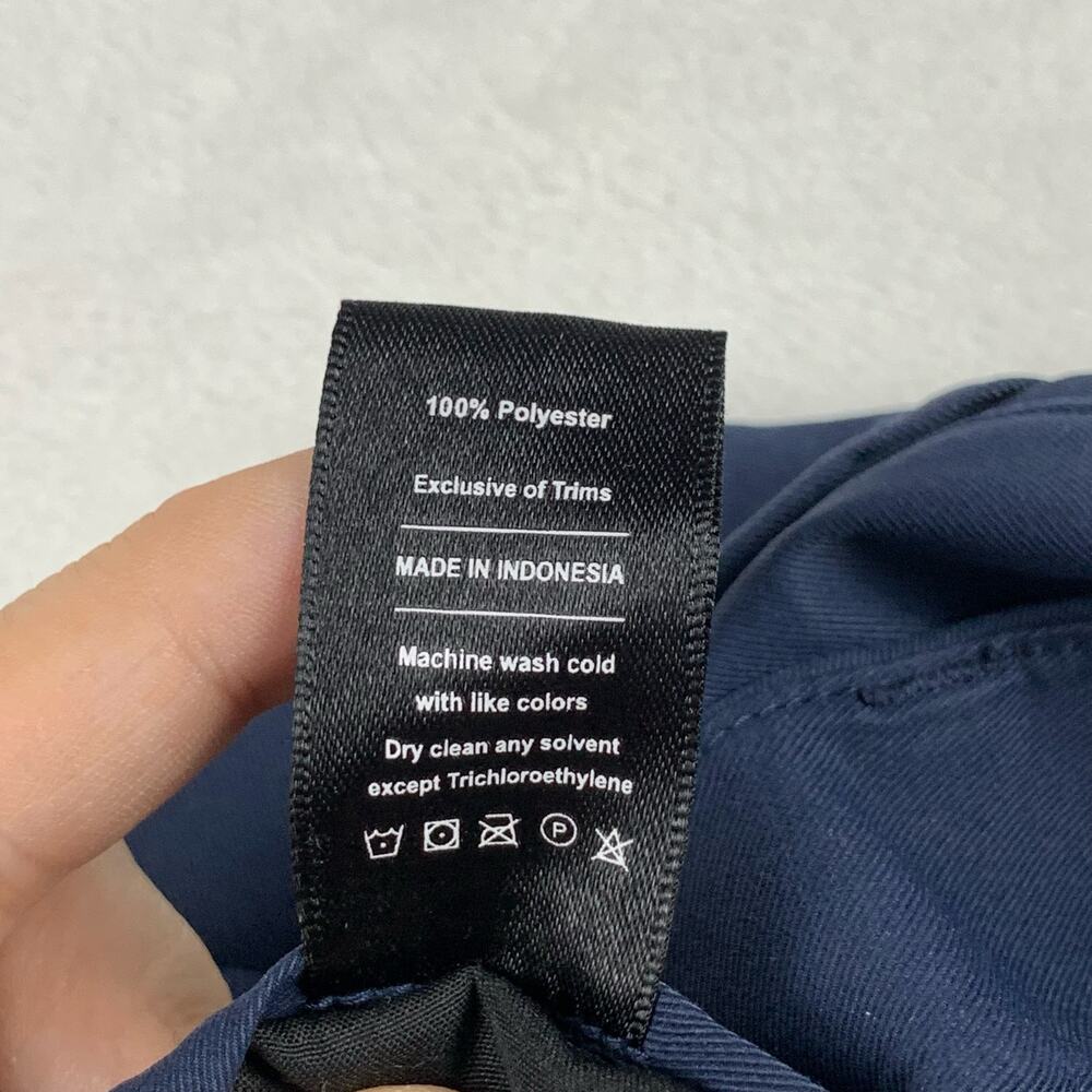Public Rec Dealmaker 5 Pocket Pants Men 33x28 Navy Blue Stretch Work Golf Office - Picture 14 of 14